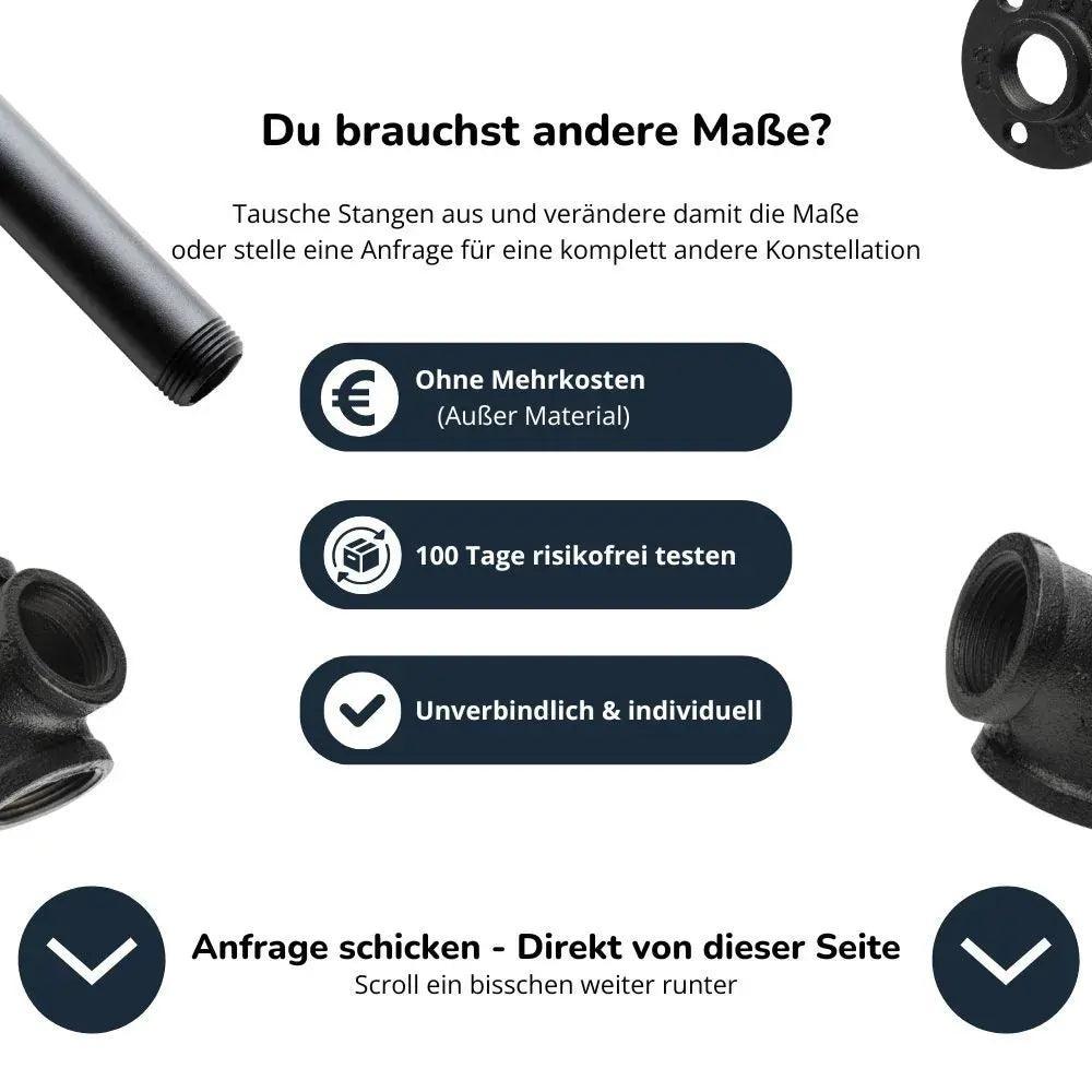 Maßanfertigung Rohrmöbel Kleidereisen