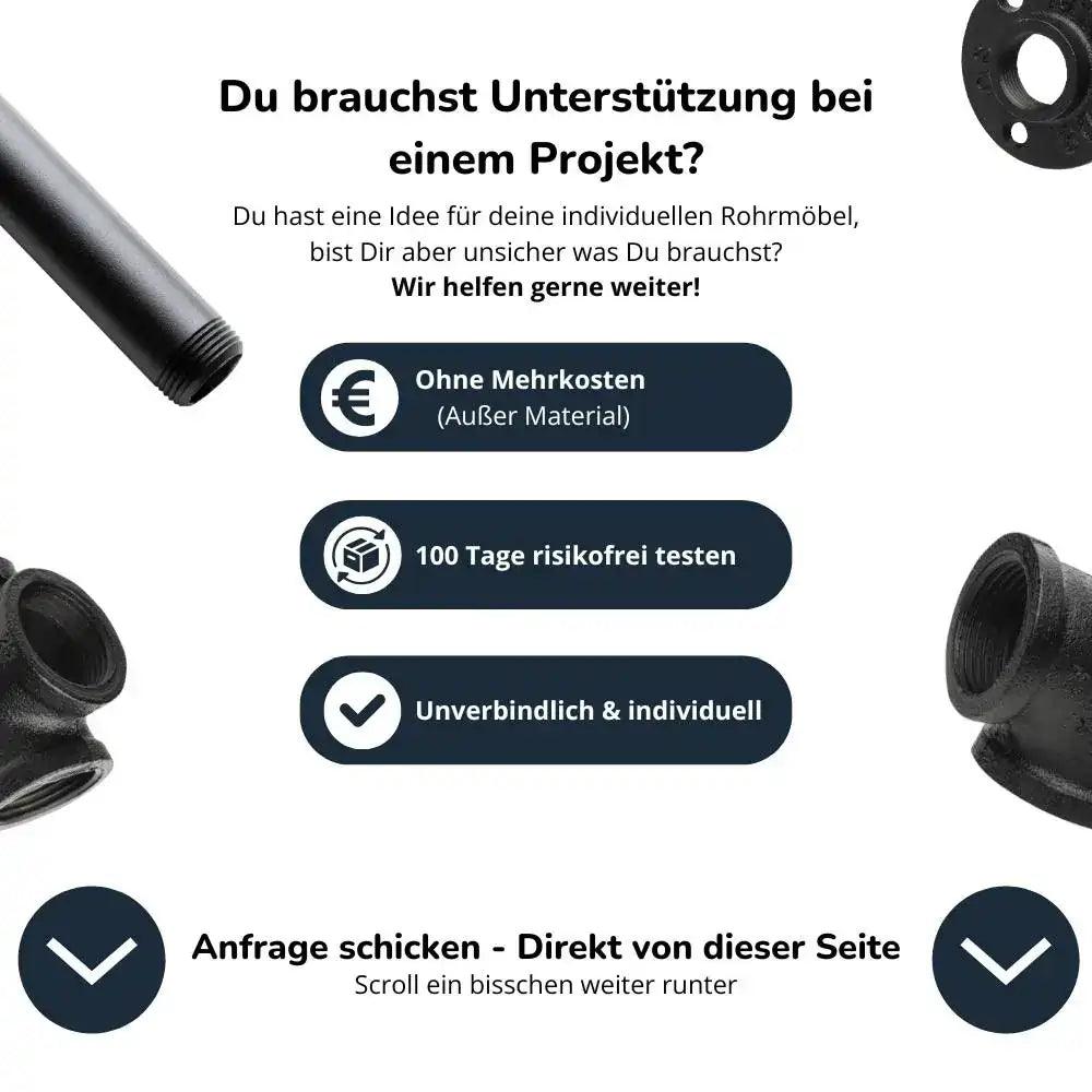 Maßanfertigung Rohrmöbel Kleidereisen