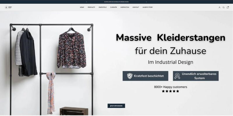 Kleidereisen Onlineshop