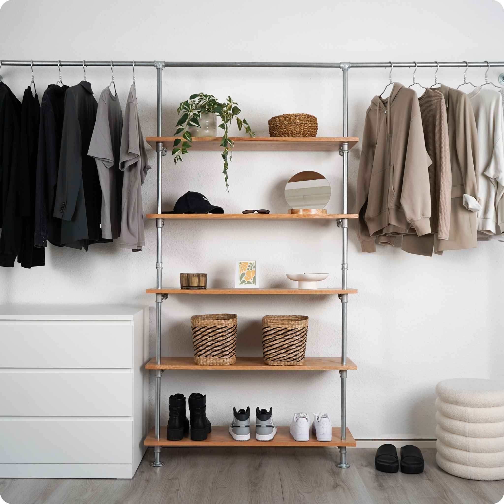 Der Kleiderschrank-Flow: Die 7-Sekunden-Regel für ein Ordnungssystem, das wirklich bleibt