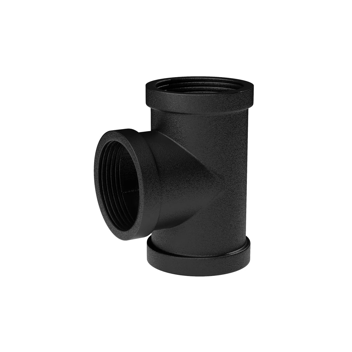 T-Stück Verbindungsstück - 3/4" Schwarz - Kleidereisen|||50877545873672