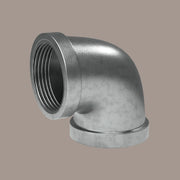 Winkelstück 90° Innengewinde - 3/4" - Kleidereisen Silber |||50877182148872
