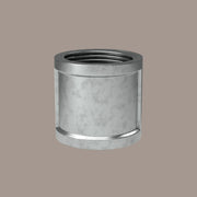 Muffe gerade verbindung 3/4" Silber - Kleidereisen |||50877562224904