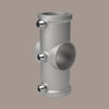 Rohrklemme - 3/4" - Kleidereisen Silber |||50877667803400