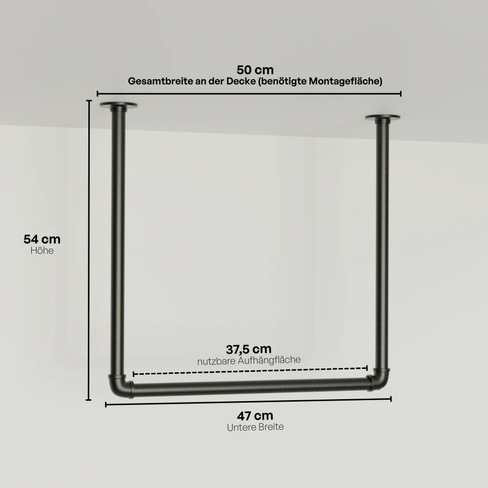 Maßebild Kleiderstange Frieda |||50882131820808,45155160949000