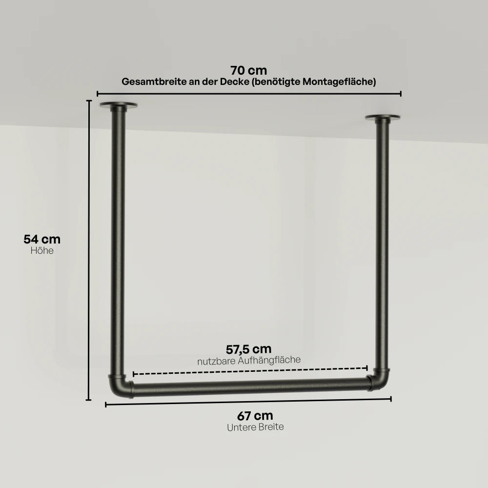 Maßebild Kleiderstange Frieda |||45122694512904,50882132279560