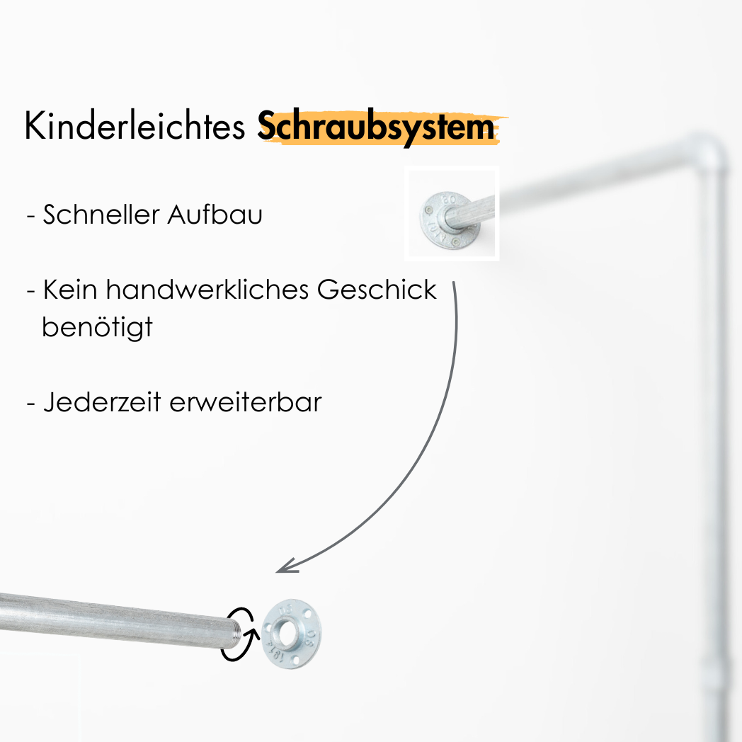 T-Stück Verbindungsstück - 3/4"