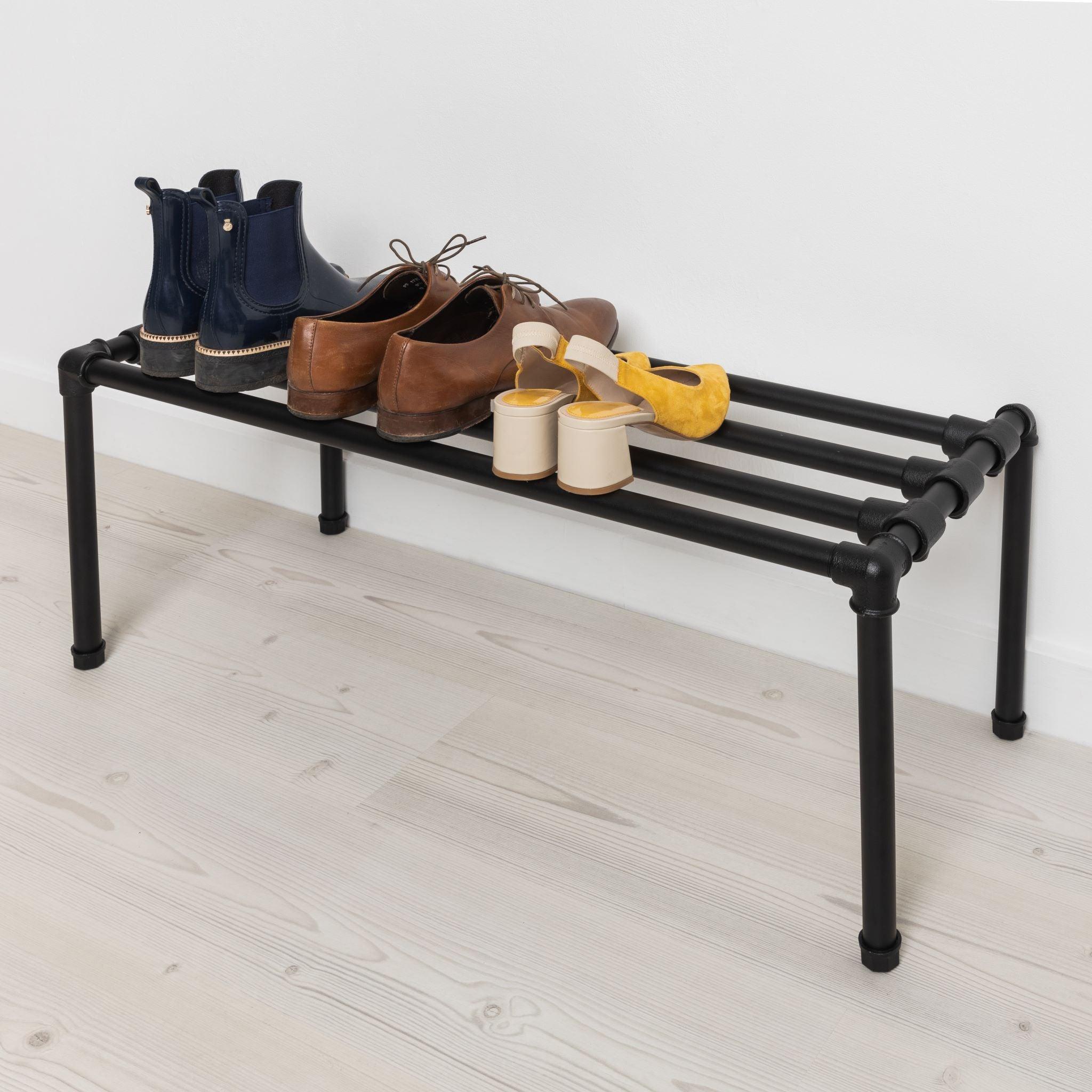 Schuhregal Eingangsbereich mit Sitzfläche|||50890735452424